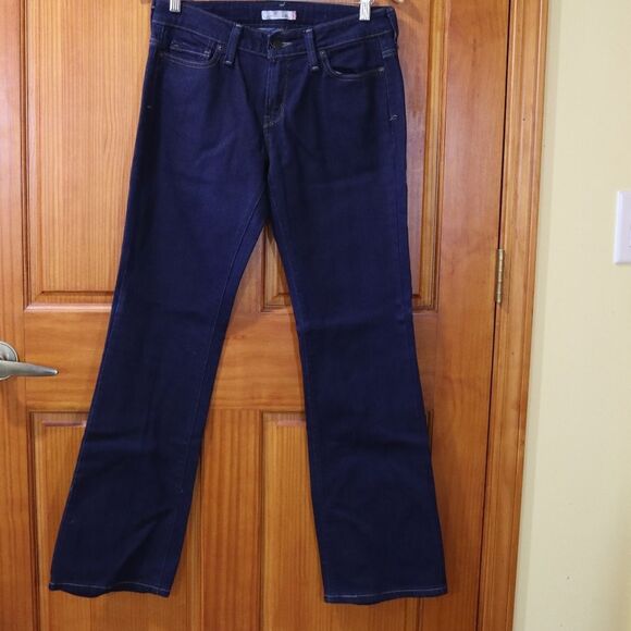 Levi’s 545 Low Rise Bootcut Dark Wash Jeans 6 Medium Y2K - Picture 2 of 11